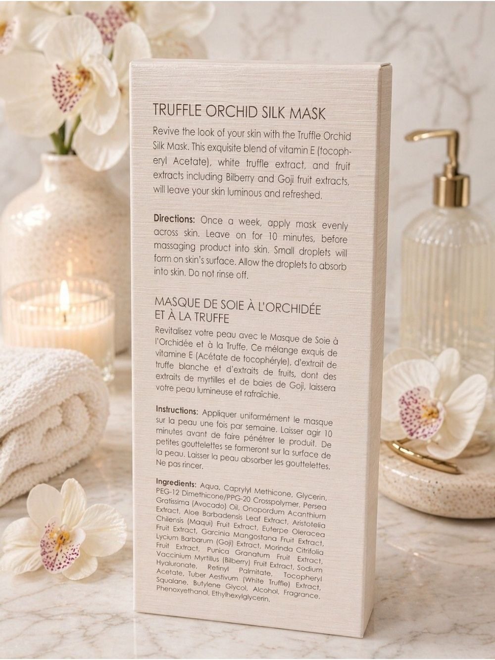 Truffoire Truffle Orchid Silk Mask 50g 🌸 Luxury Spa Skincare NIB - Picture 4 of 5